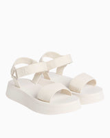 Calvin Klein Velcro Webbin Flat Terlik Triple Turtle Dove