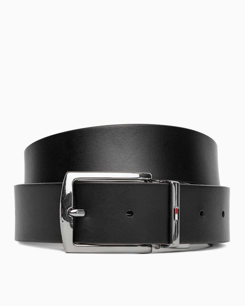 Tommy Hilfiger Denton Reversible Kemer Testa Di Moro / Black