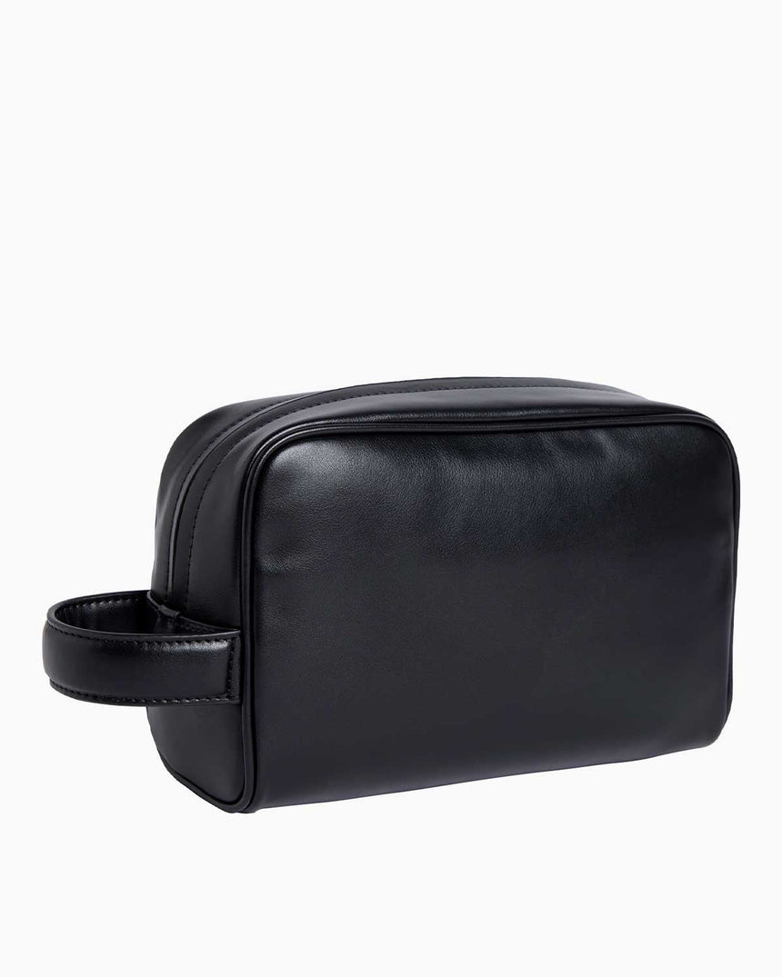 Calvin Klein Sleek Washbag Makyaj Çantası Ck Black Smooth