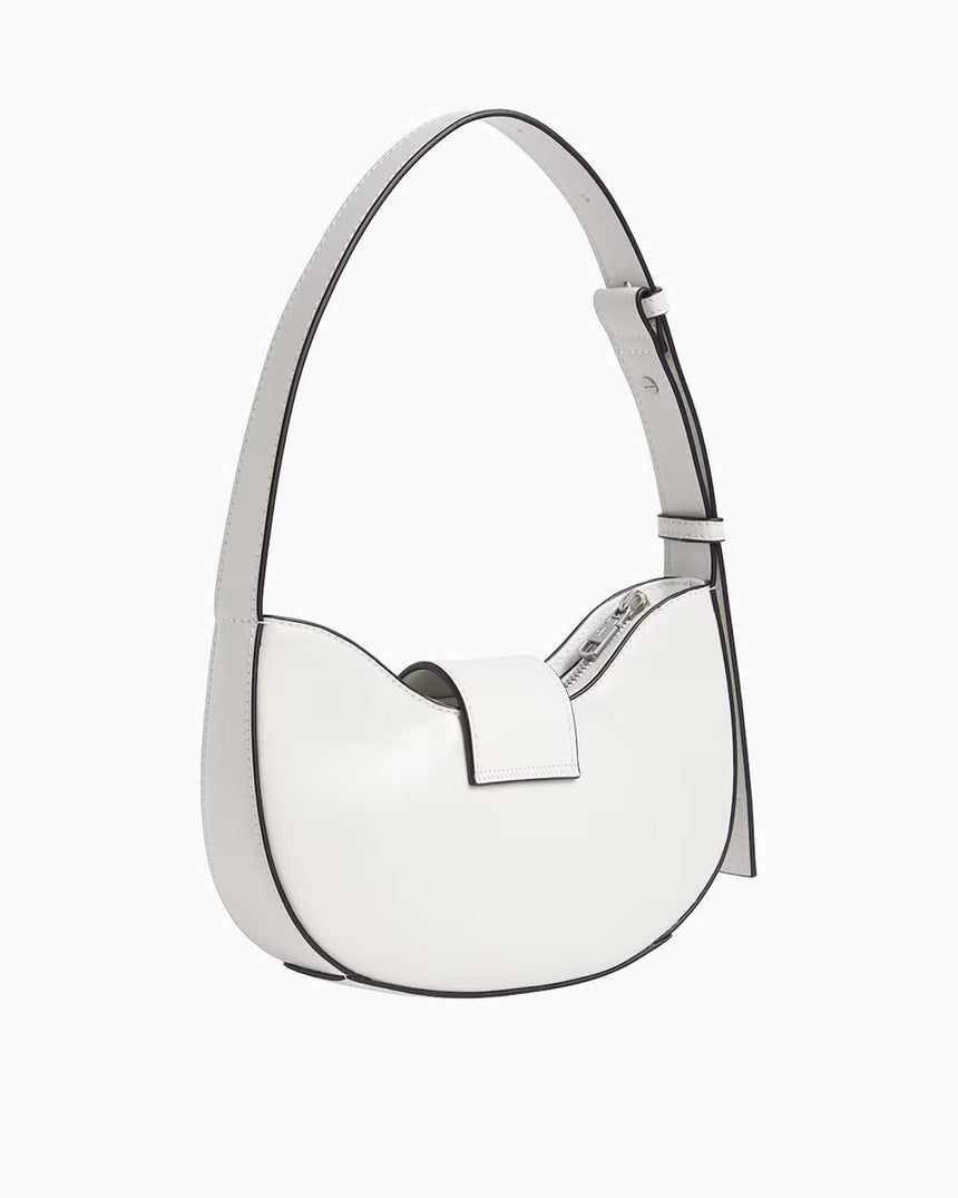 Calvin Klein Off Duty Shoulder Bag Omuz Çantası Lunar Rock/White