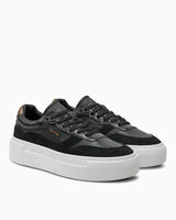 Calvin Klein FF Cupsole Lace Up W/Ml Mix M Kadın Sneaker Black/Metal Bronze