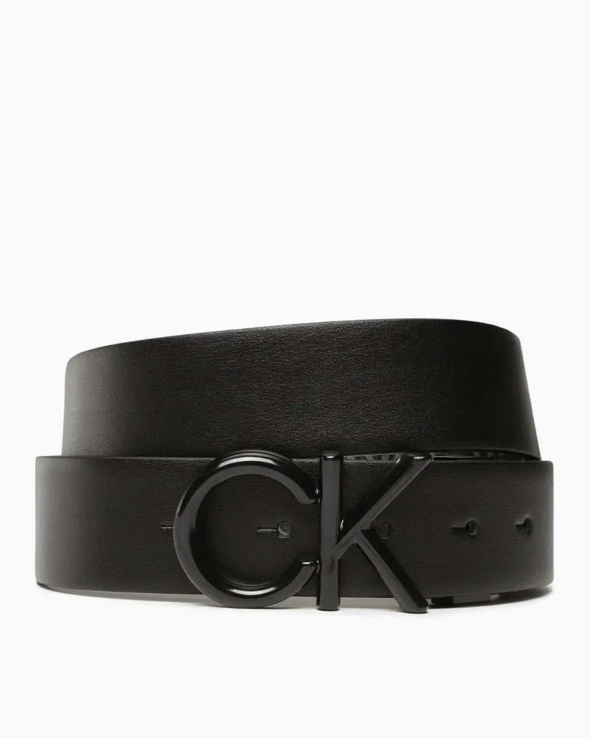 Calvin Klein Metal Bombe Monogram Kemer Ck Black Smooth/Classic Mono