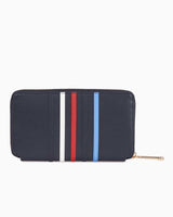 Tommy Hilfiger Iconic Zip Around Wallet Cüzdan Space Blue