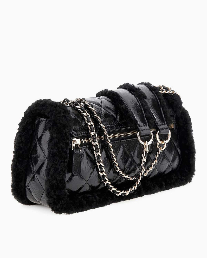 Guess Lida Cristi Kadın Omuz Çantası Black