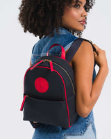 Us Polo Assn Fermuar Detaylı Sırt Çantası Lacivert - Kırmızı