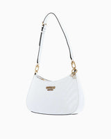 Guess Jania Top Logolu Omuz Çantası White