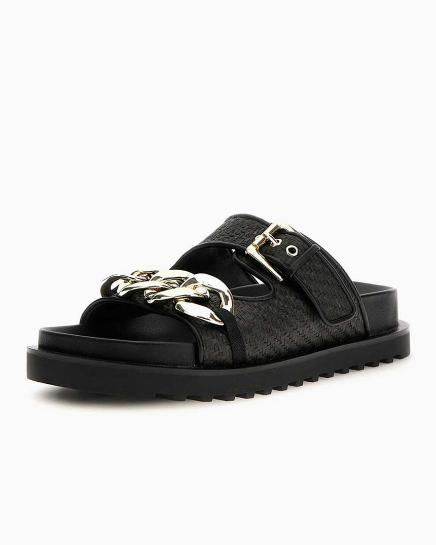 Guess Casual Shoes Tokalı Terlik Black