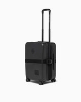 Herschel Heritage Large Sert Kabuklu Genişletilebilir Kabin Boy Valiz Black