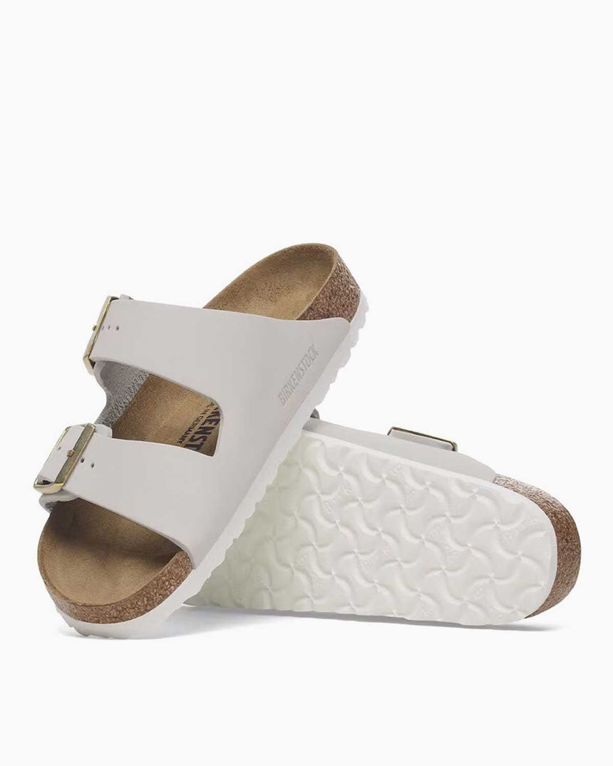 Birkenstock Arizona NU Çift Bantlı Kadın Terlik Antique White