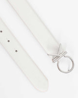 Calvin Klein Logo Detaylı Belt Kemer Bright White