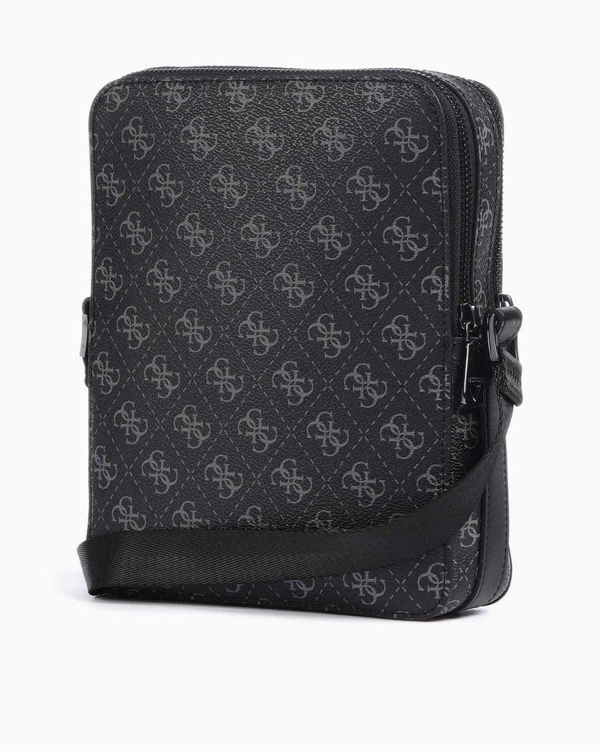 Guess Torino Fermuar Detaylı Çapraz Askılı Çanta Black