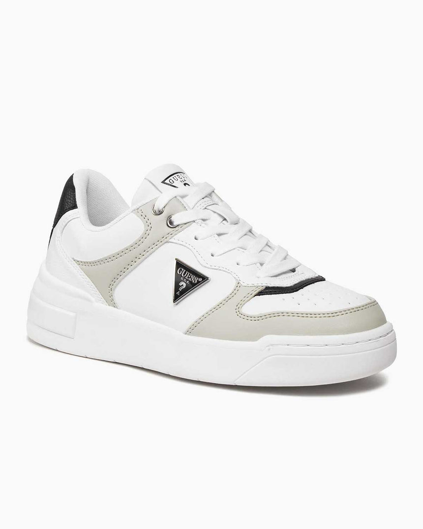 Guess Clarkz2 Logolu Sneaker White Grey