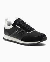 Calvin Klein Low Top Lace Up Sneakers Black / White