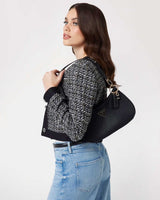 Guess Noelle Top Zip Shoulder Çapraz Askılı Kadın Çantası Black