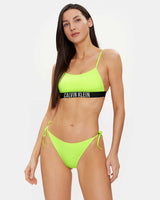 Calvin Klein String Side Tie Bikini Altı Green