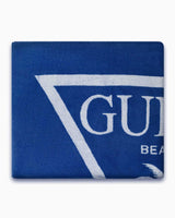 Guess Jacq Palm Triangle Plaj Havlusu Florescent Blue