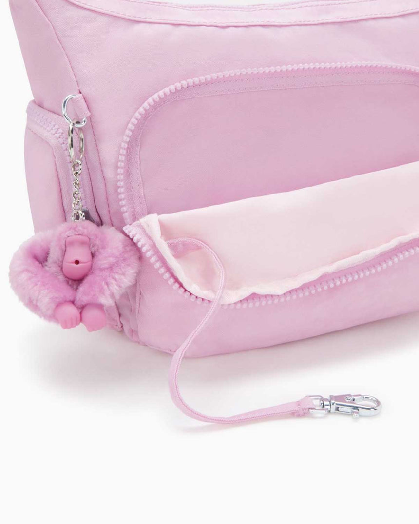 Kipling Gabb S Basic Omuz Çantası Blooming Pink