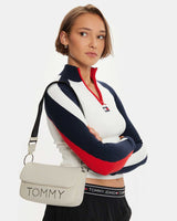Tommy Hilfiger Bold Elongated Mini Omuz Çantası Newsprint