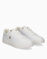 Tommy Hilfiger Seren Yükseltilmiş Kadın Sneaker White/Gold