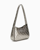 Guess Arnela Rugan Omuz Çantası Pewter - Logo