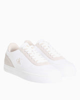 Calvin Klein Classic Cupsole Canvas Ayakkabı Bright White/Eggshell