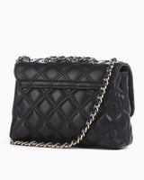 Guess Giully Mini 2 Kapaklı Kadın Omuz Çantası Black