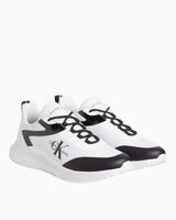 Calvin Klein Runner Low Top Logolu Sneakers Bright White/Black