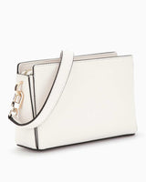 Guess Nastra Mini Ayarlanabilir Çapraz Askılı Çanta Off White