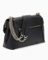 Guess Anadela Zincir Detaylı Omuz Çantası Black