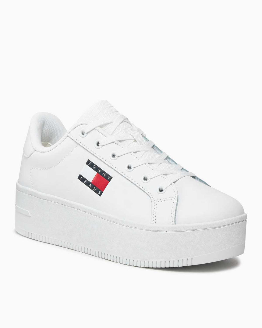 Tommy Hilfiger Flatform Low Top Sneakers White