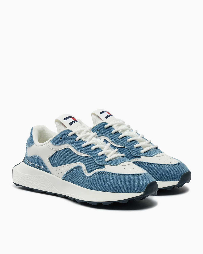 Tommy Hilfiger TJW Retro Runner Denim Kadın Sneaker Denim