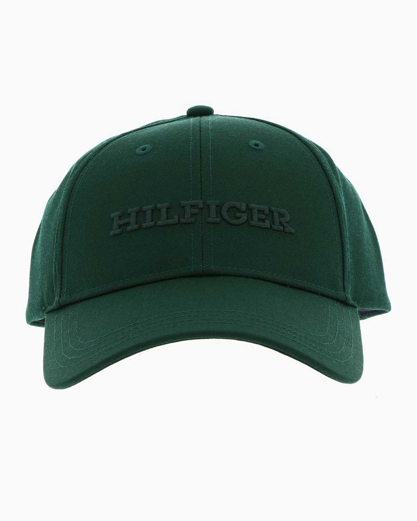 Tommy Hilfiger Monotype Canvas Şapka Green