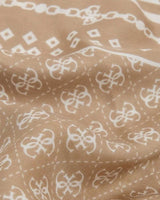 Guess Foulard Logolu Eşarp Beige