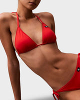 Calvin Klein String Side Tie Bikini Altı Flaming Chili