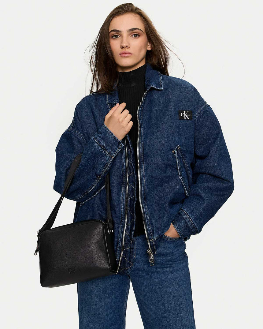 Calvin Klein Ultralight Camera Bag Çapraz Askılı Çanta Black