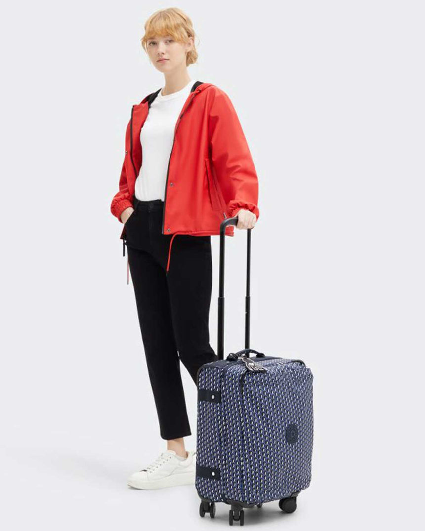 Kipling Spontaneous Basic Kabin Boy Valiz 3D K Blue