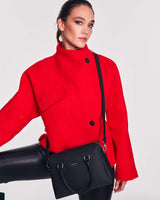 Nautica Uzun Askı Detaylı El Çantası Siyah