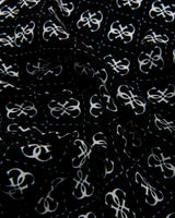 Guess Foulard Logolu Eşarp Black