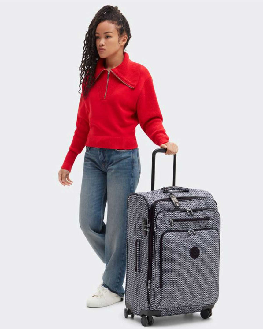 Kipling New Youri Spin M Basic Orta Boy Valiz Signature