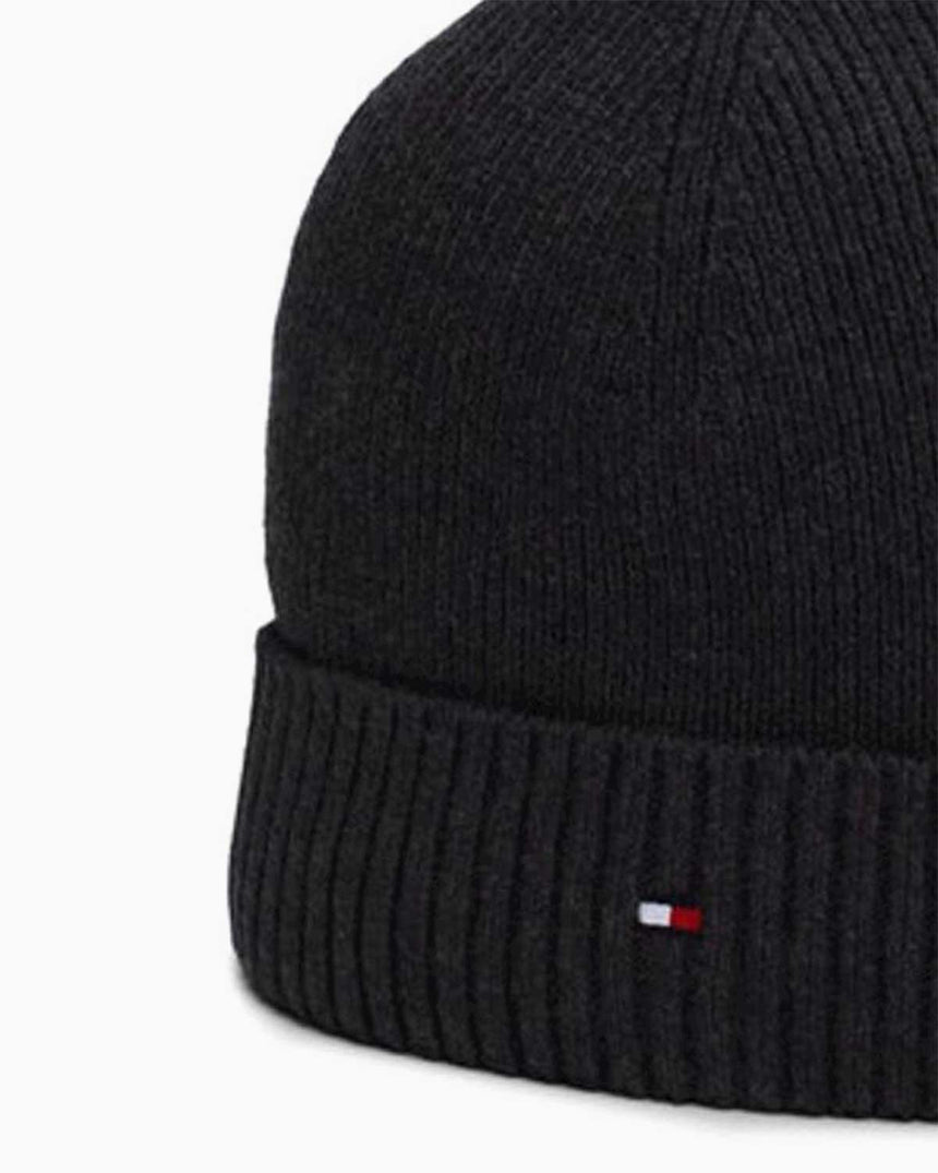 Tommy Hilfiger Flag Cotton Beanie Bere
