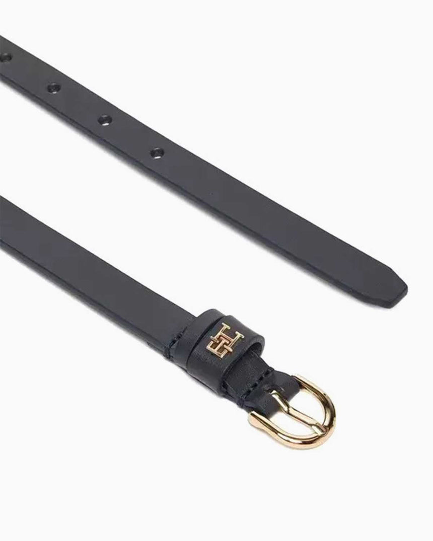 Tommy Hilfiger Essential Effortless 15mm Kadın Kemer Space Blue