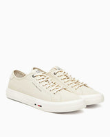 Tommy Hilfiger Güçlendirilmiş Kanvas Erkek Sneaker Newsprint