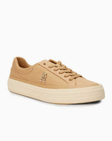 Tommy Hilfiger Linnen Low Top Sneaker Classic Khaki
