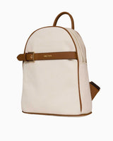 Nautica Kemer Detaylı Sırt Çantası Bej - Taba