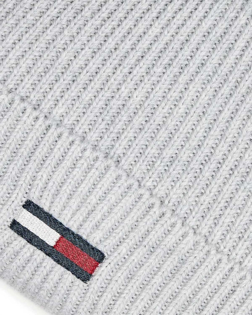 Tommy Hilfiger Elongated Beanie Logolu Şapka