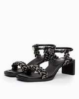 Tommy Hilfiger The Soho Braided Kadın Sandalet Black
