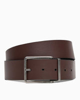 Calvin Klein Warmth Çift Taraflı 40mm Erkek Kemer Black / CK Cognac/  Antique Silver