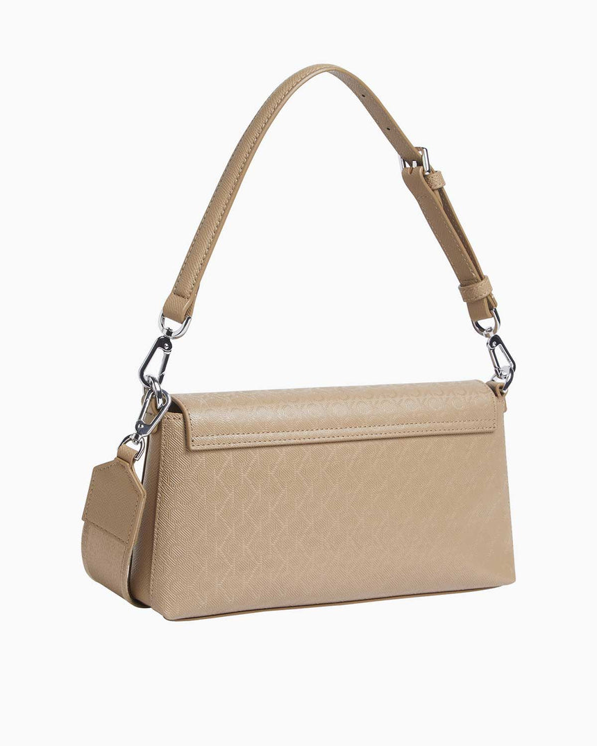 Calvin Klein Must Convertible Shoulder Bag Mono Omuz Çantası Amphora Mono Pu