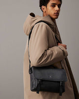 Calvin Klein Over Webbing Messenger El Çantası Black