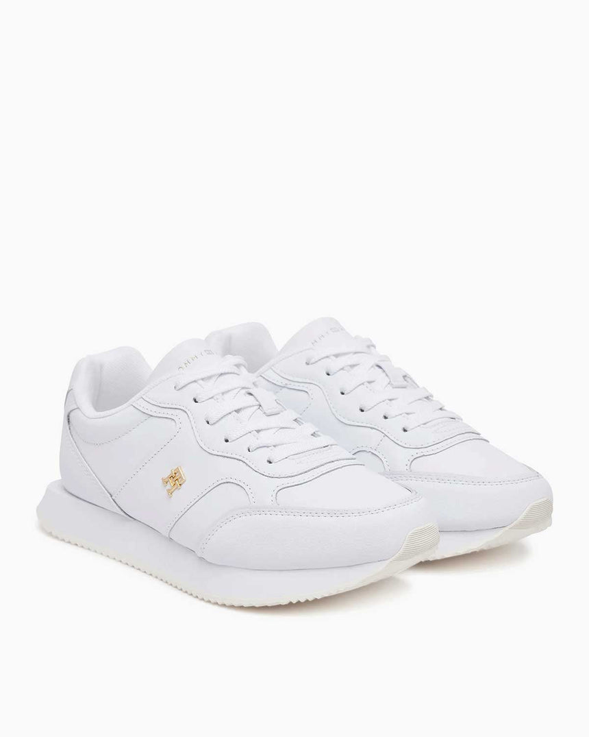 Tommy Hilfiger Freja Kadın Deri Koşucu Sneaker White